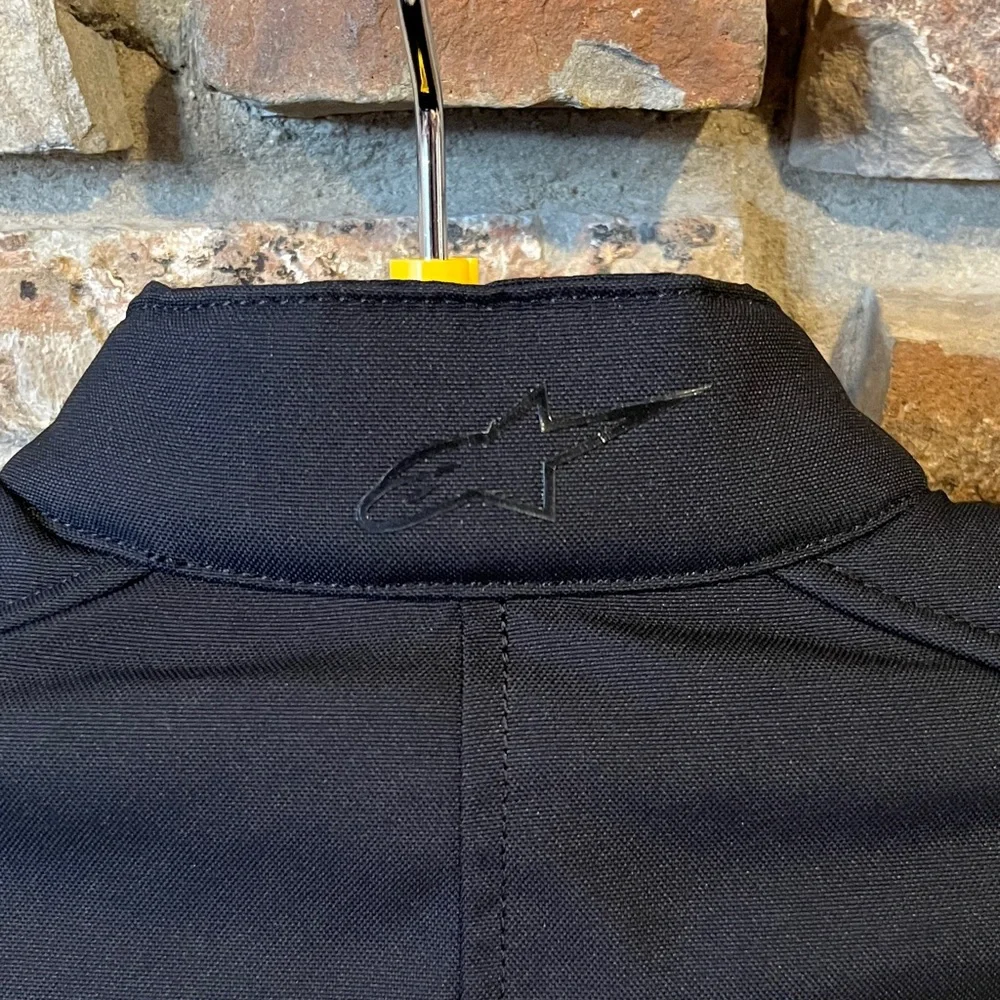 Alpinestars Isla Water Repellant Black Motorcycle Riding Jacket - Picture 10 of 16